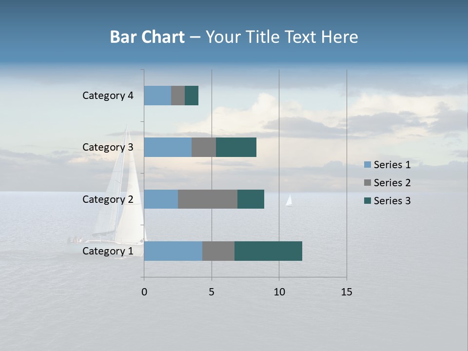Sailboat Beauty Sky PowerPoint Template