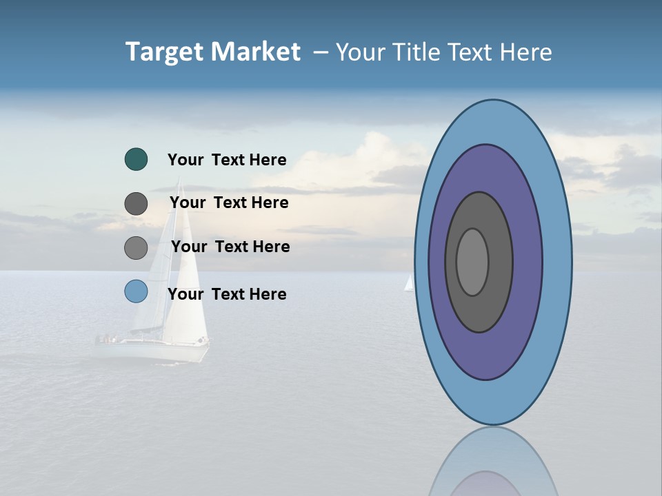 Sailboat Beauty Sky PowerPoint Template