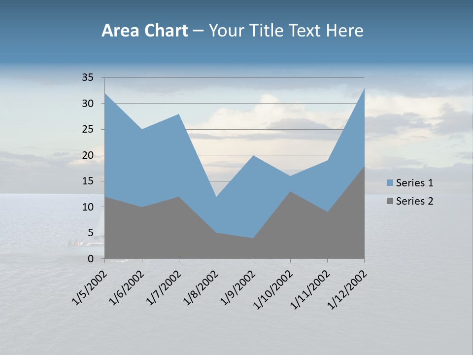 Sailboat Beauty Sky PowerPoint Template