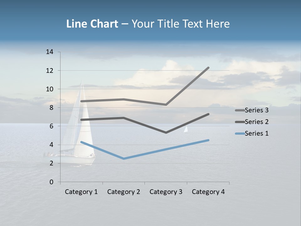 Sailboat Beauty Sky PowerPoint Template