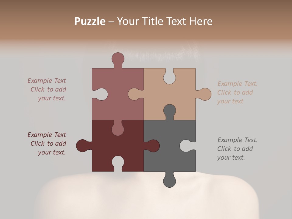 A Woman With A Short Black Hair With Bangs PowerPoint Template