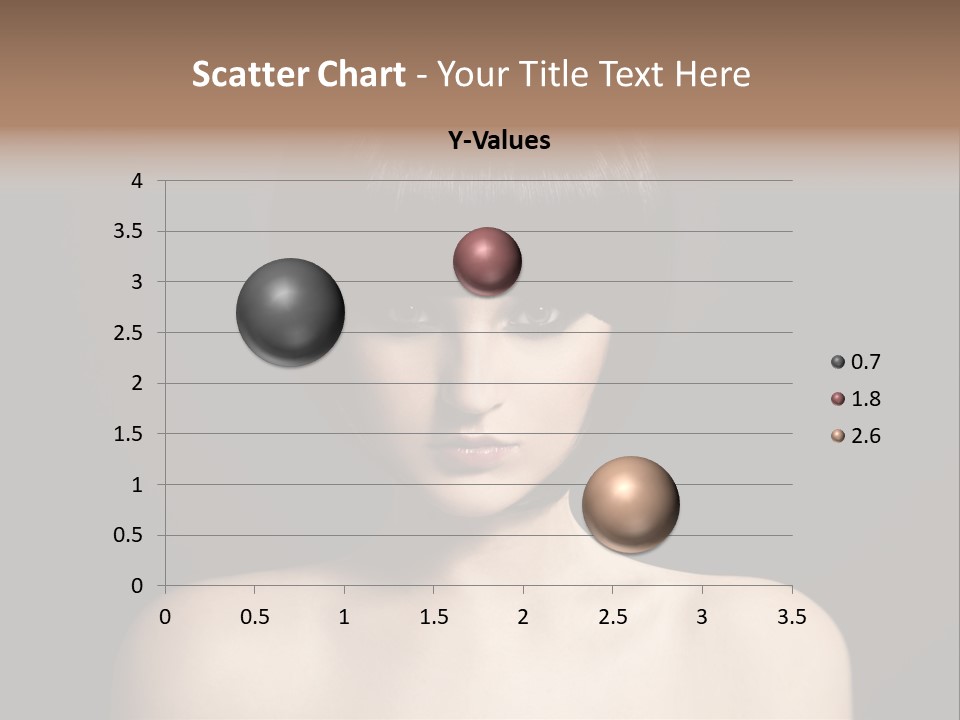 A Woman With A Short Black Hair With Bangs PowerPoint Template