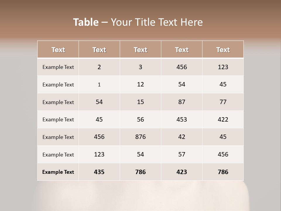 A Woman With A Short Black Hair With Bangs PowerPoint Template