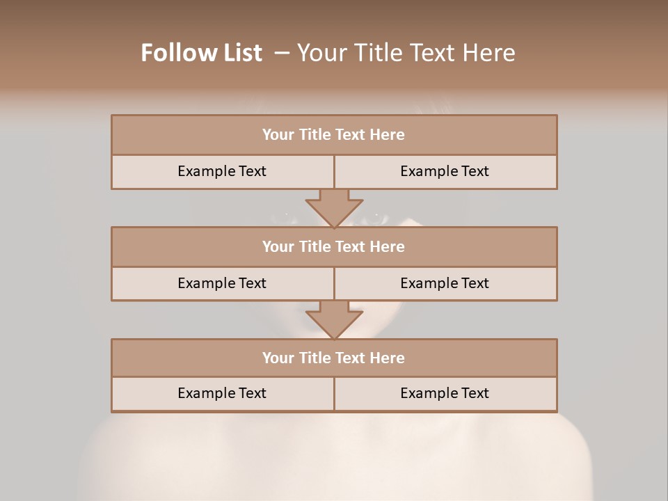 A Woman With A Short Black Hair With Bangs PowerPoint Template