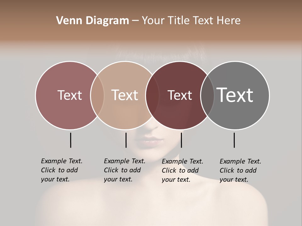 A Woman With A Short Black Hair With Bangs PowerPoint Template