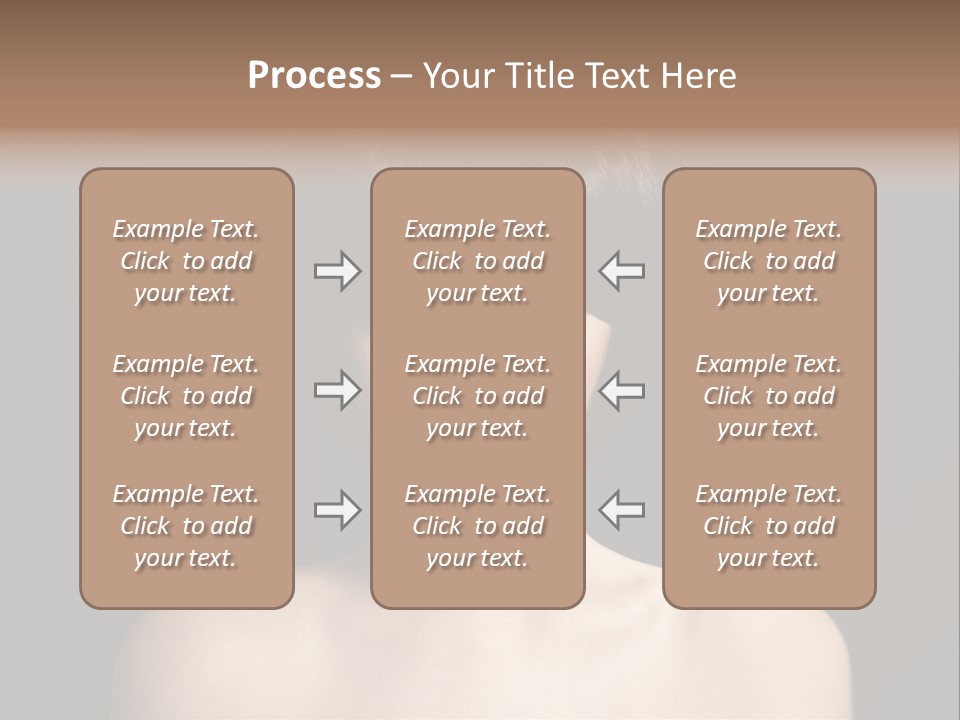 A Woman With A Short Black Hair With Bangs PowerPoint Template