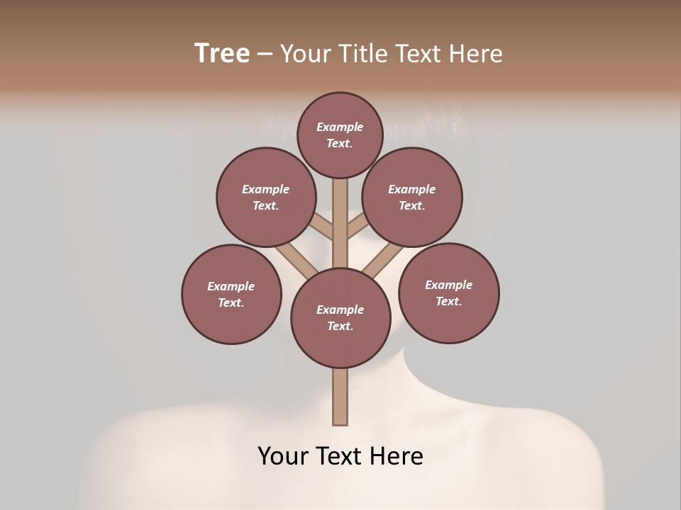 A Woman With A Short Black Hair With Bangs PowerPoint Template