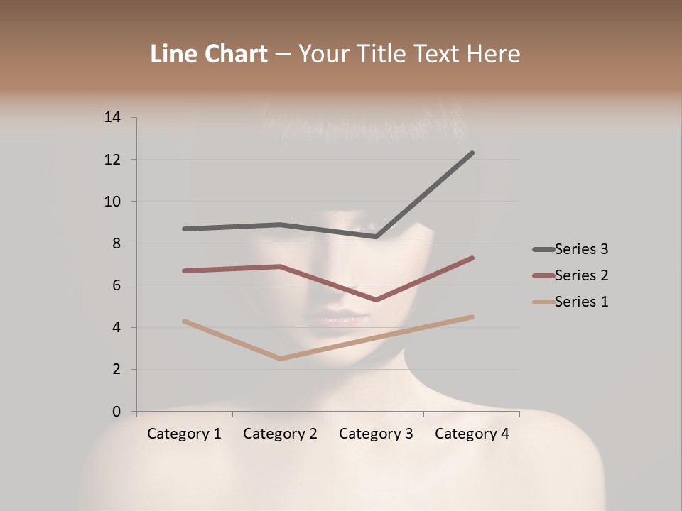 A Woman With A Short Black Hair With Bangs PowerPoint Template
