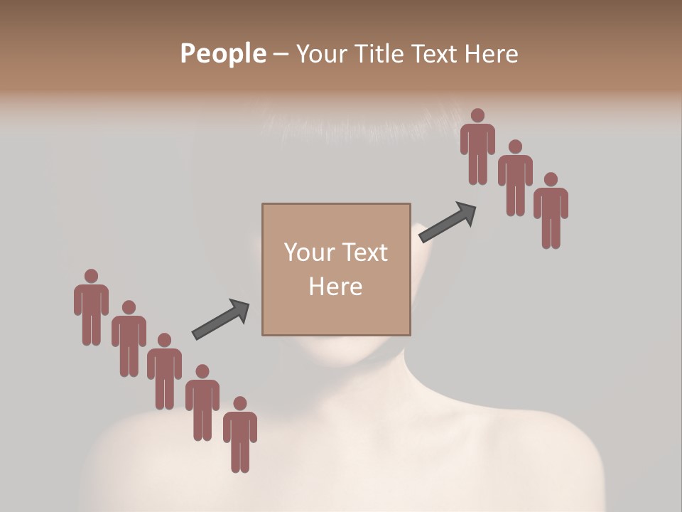 A Woman With A Short Black Hair With Bangs PowerPoint Template