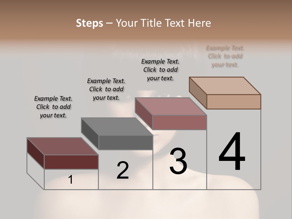 A Woman With A Short Black Hair With Bangs PowerPoint Template