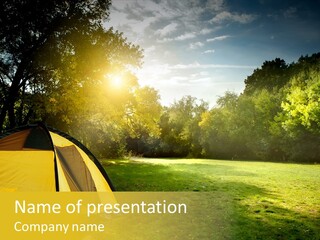 Landscape Beauty Bright PowerPoint Template