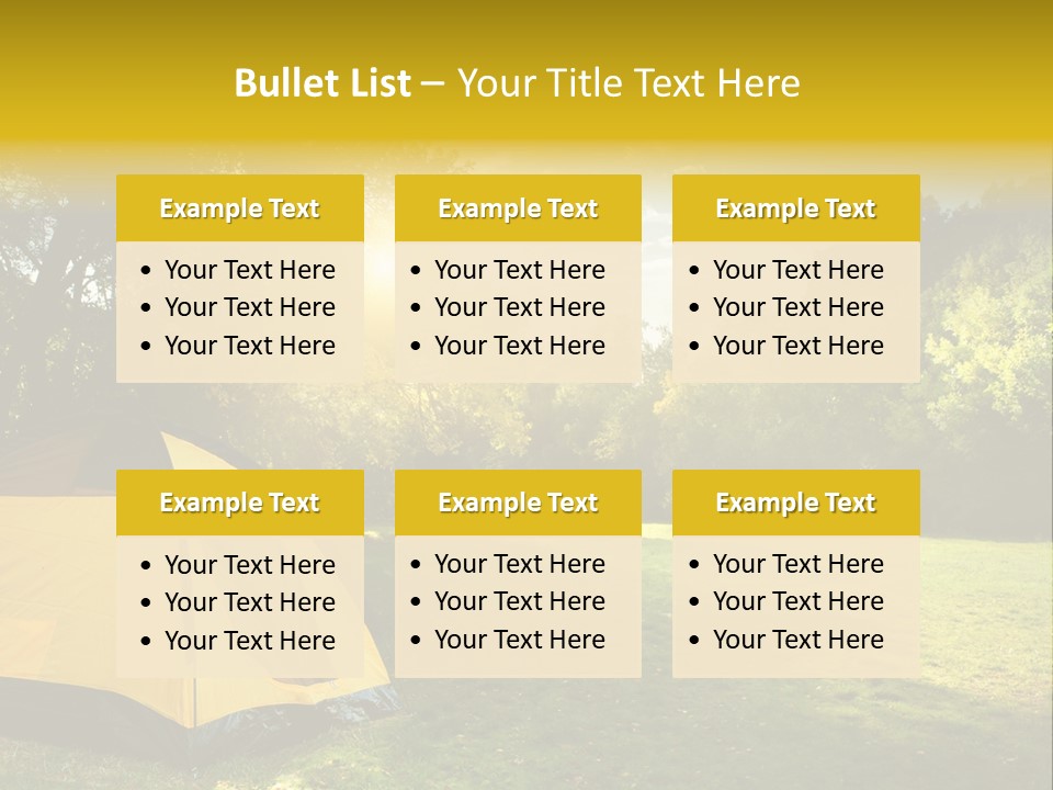 Landscape Beauty Bright PowerPoint Template