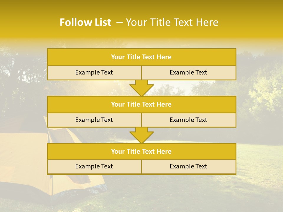 Landscape Beauty Bright PowerPoint Template