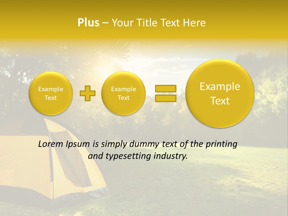 Landscape Beauty Bright PowerPoint Template