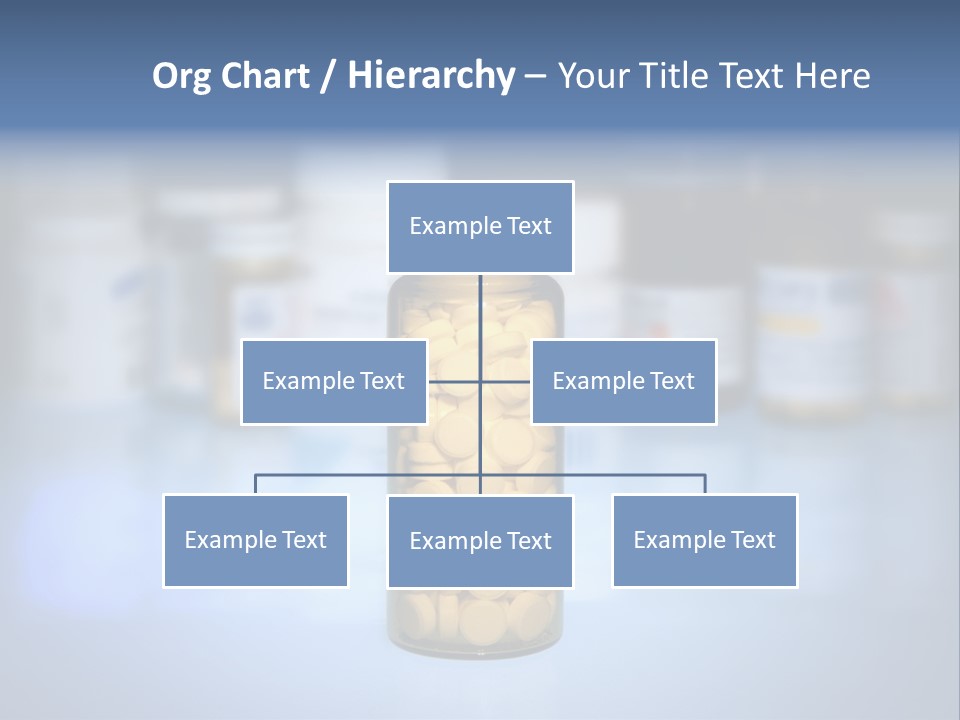 A Bottle Of Pills Sitting On Top Of A Table PowerPoint Template