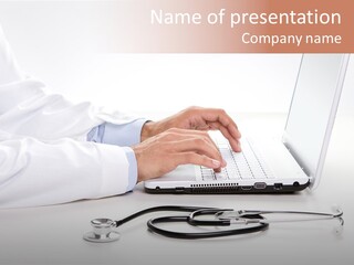 Business Hold Disappointed PowerPoint Template