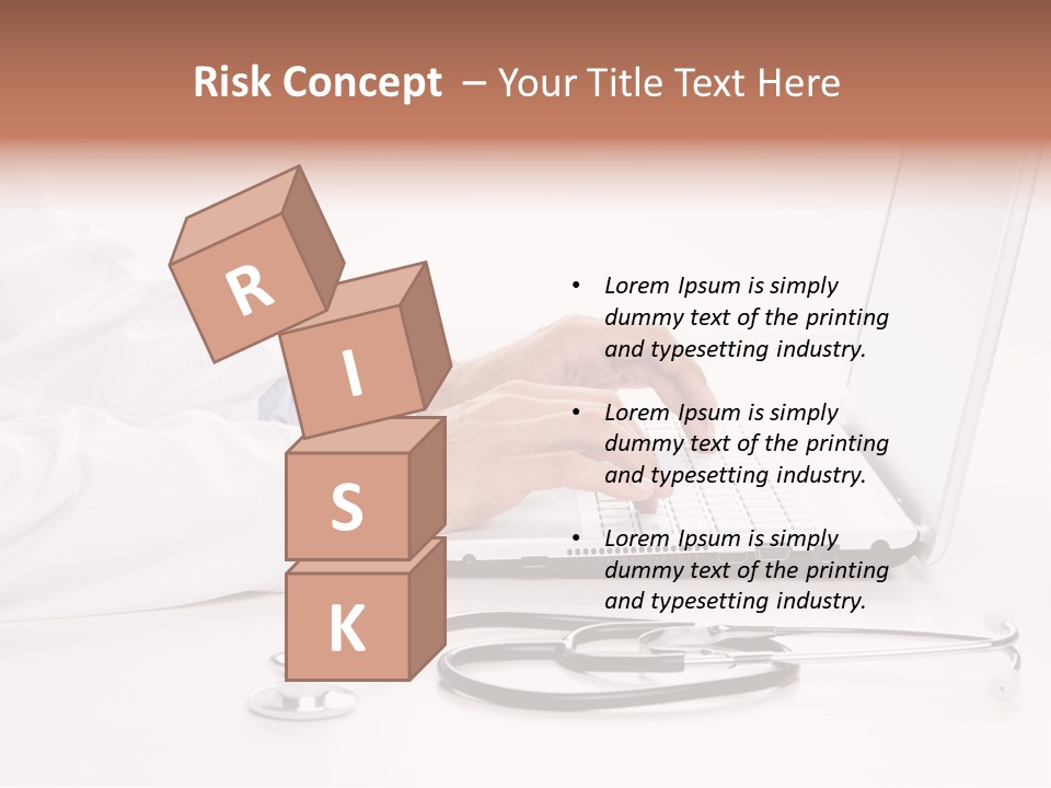 Business Hold Disappointed PowerPoint Template