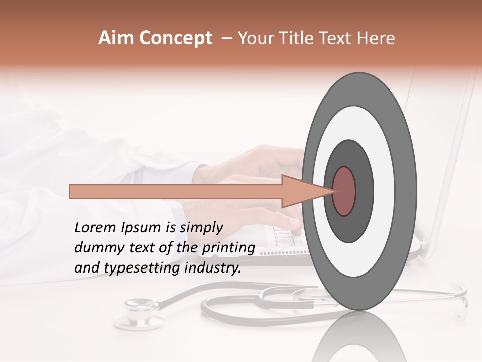 Business Hold Disappointed PowerPoint Template