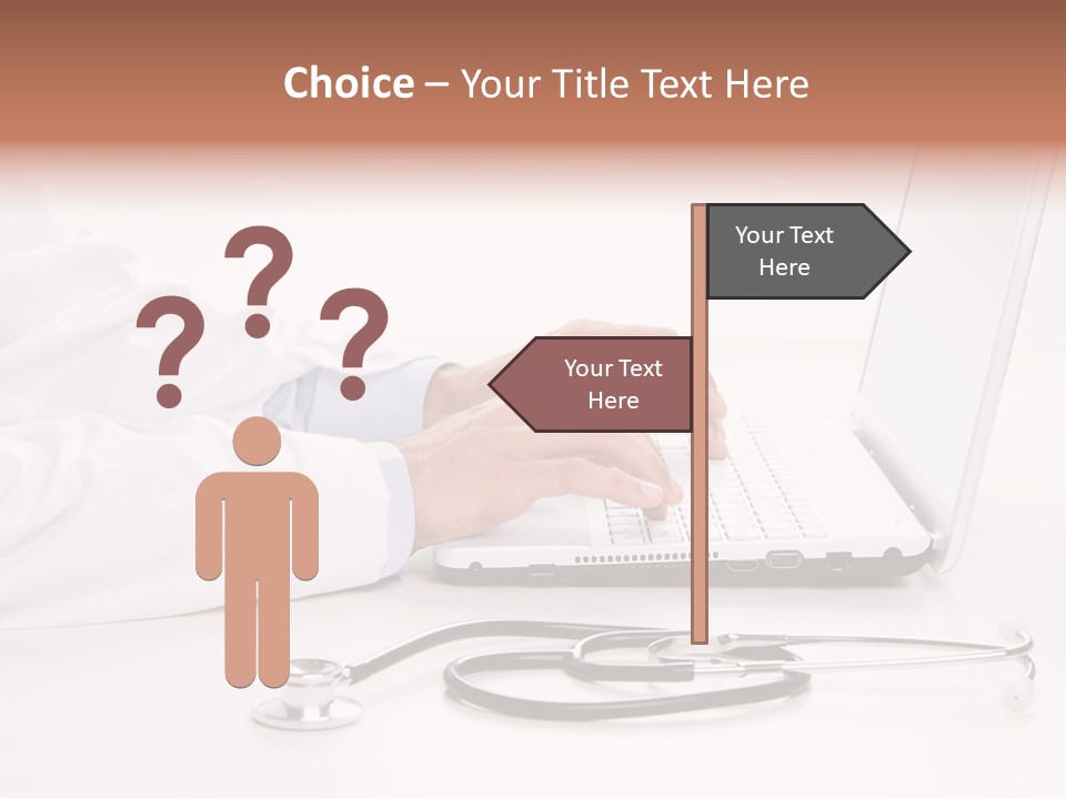 Business Hold Disappointed PowerPoint Template