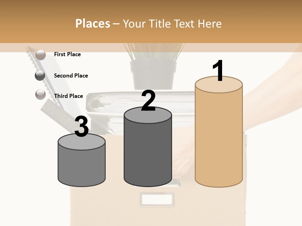 Business Hold Disappointed PowerPoint Template