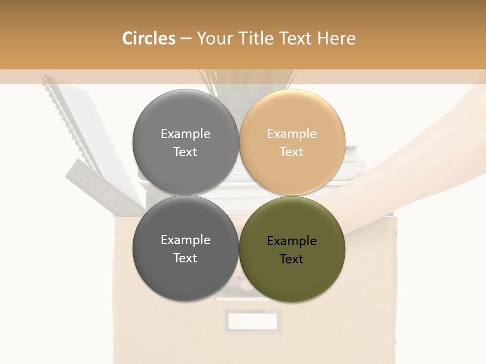 Business Hold Disappointed PowerPoint Template