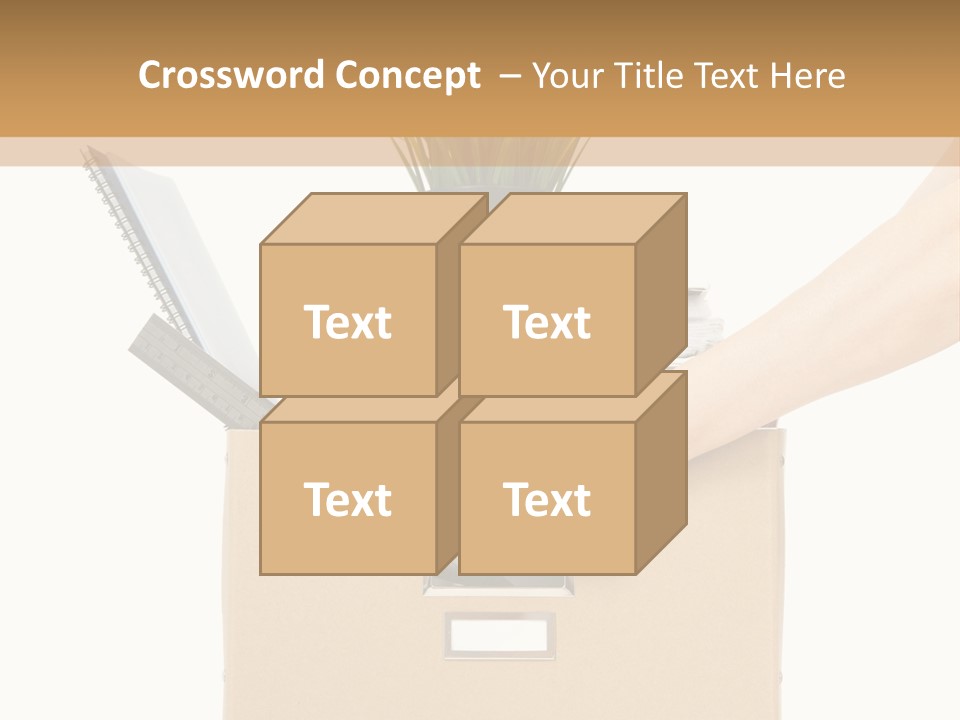 Business Hold Disappointed PowerPoint Template