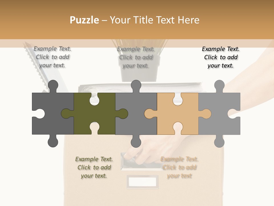 Business Hold Disappointed PowerPoint Template