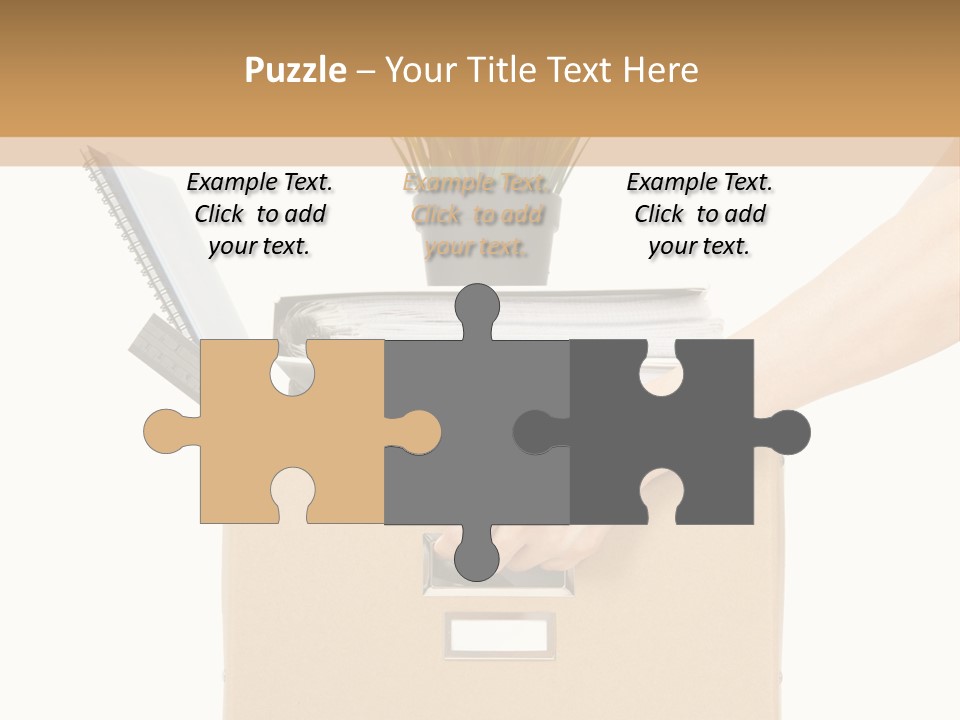 Business Hold Disappointed PowerPoint Template