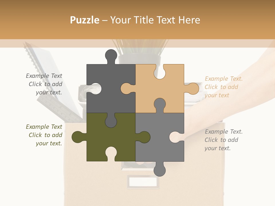 Business Hold Disappointed PowerPoint Template