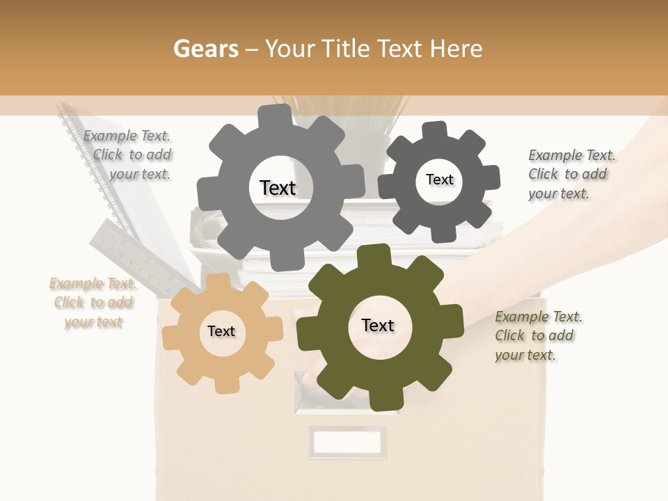 Business Hold Disappointed PowerPoint Template
