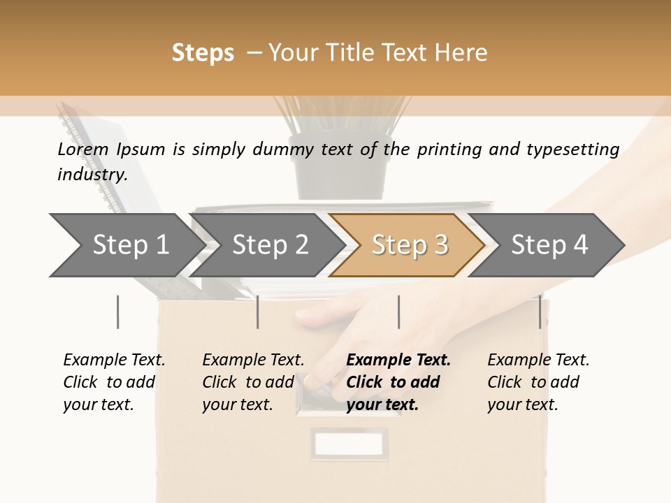 Business Hold Disappointed PowerPoint Template