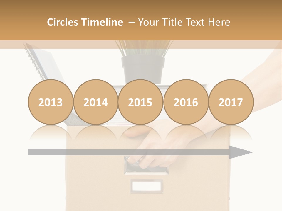 Business Hold Disappointed PowerPoint Template