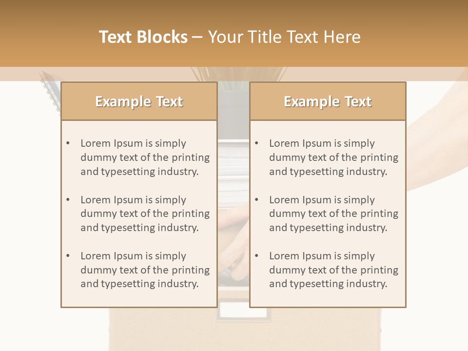 Business Hold Disappointed PowerPoint Template