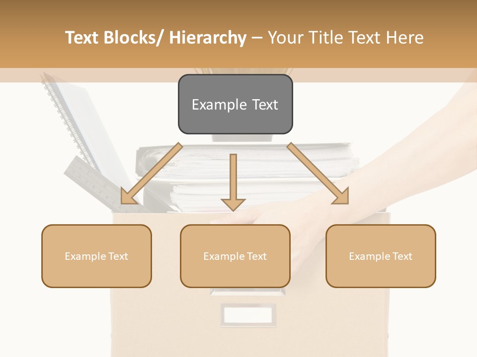 Business Hold Disappointed PowerPoint Template