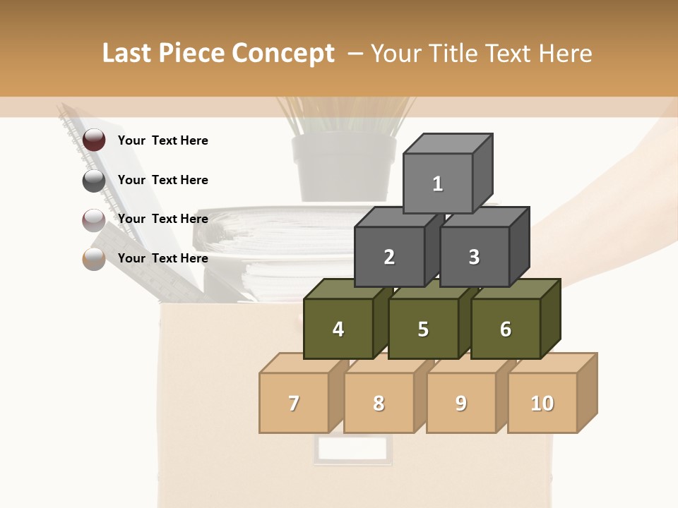 Business Hold Disappointed PowerPoint Template