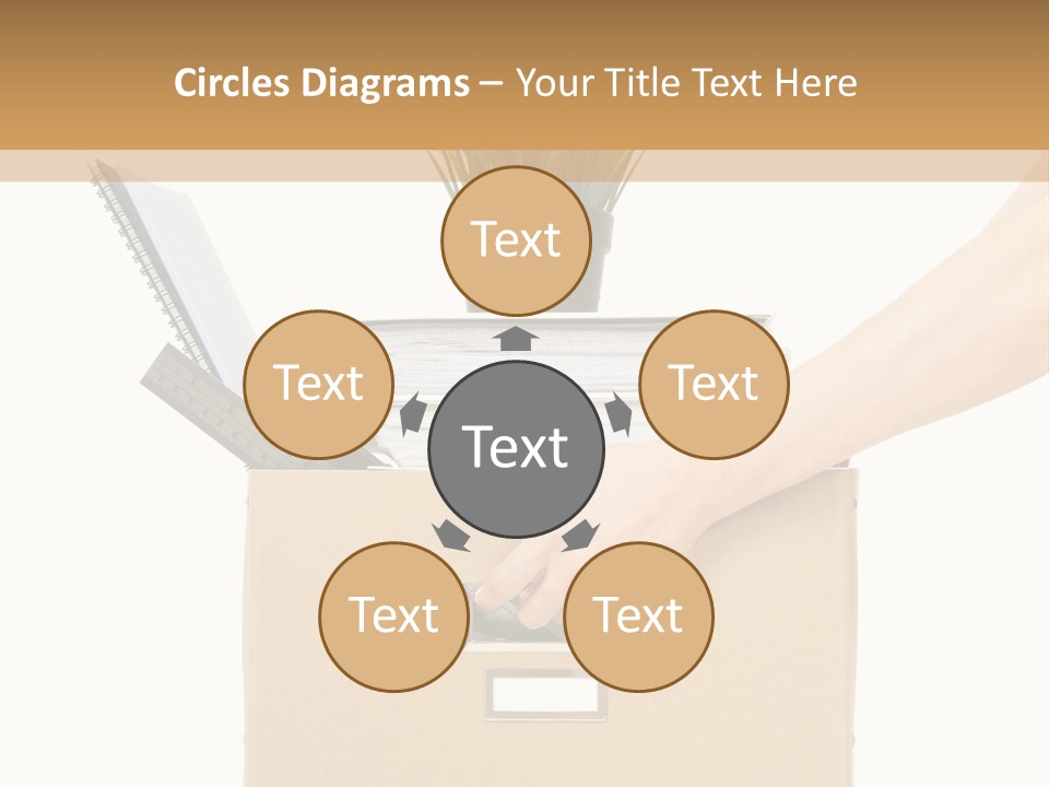 Business Hold Disappointed PowerPoint Template