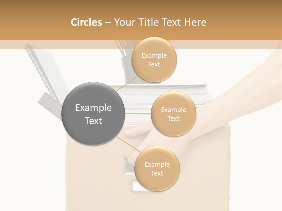 Business Hold Disappointed PowerPoint Template
