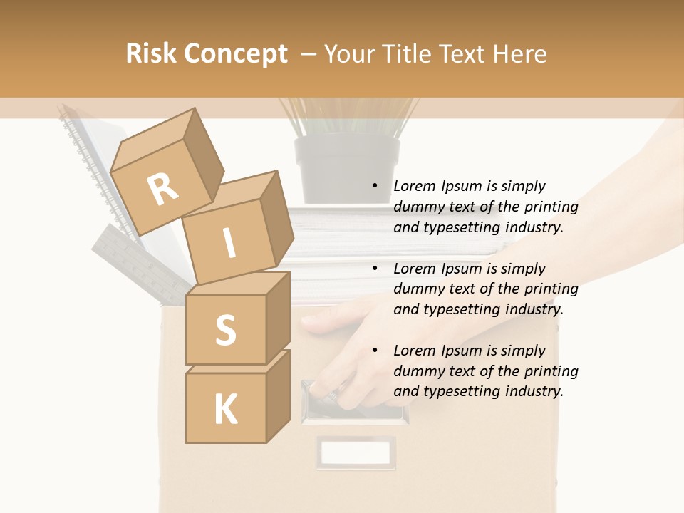 Business Hold Disappointed PowerPoint Template
