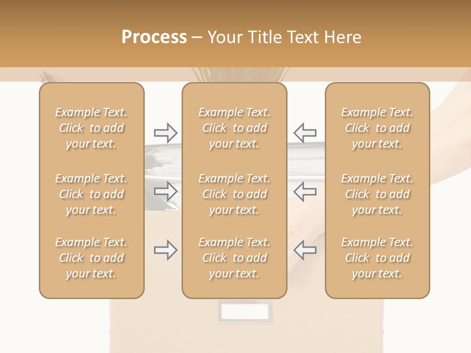 Business Hold Disappointed PowerPoint Template