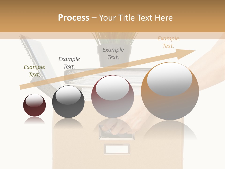 Business Hold Disappointed PowerPoint Template