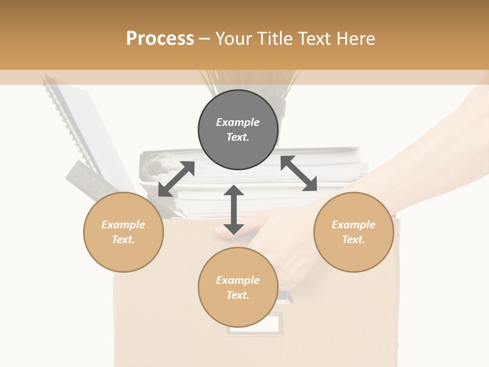 Business Hold Disappointed PowerPoint Template
