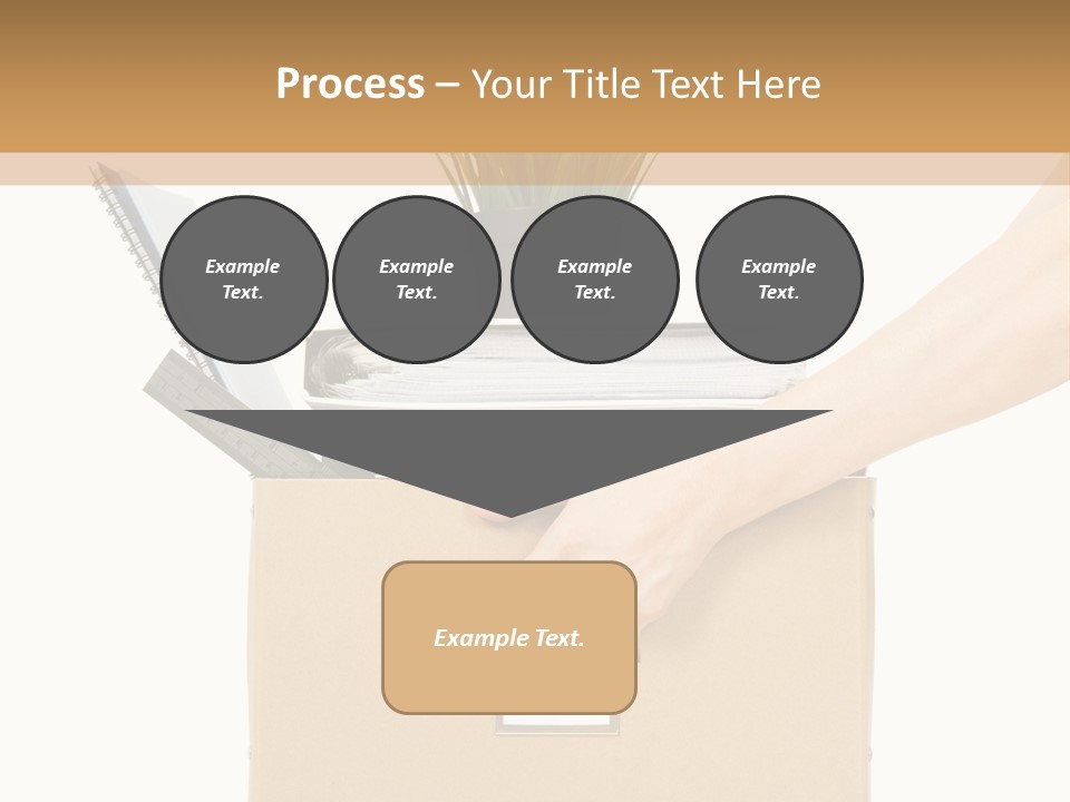 Business Hold Disappointed PowerPoint Template