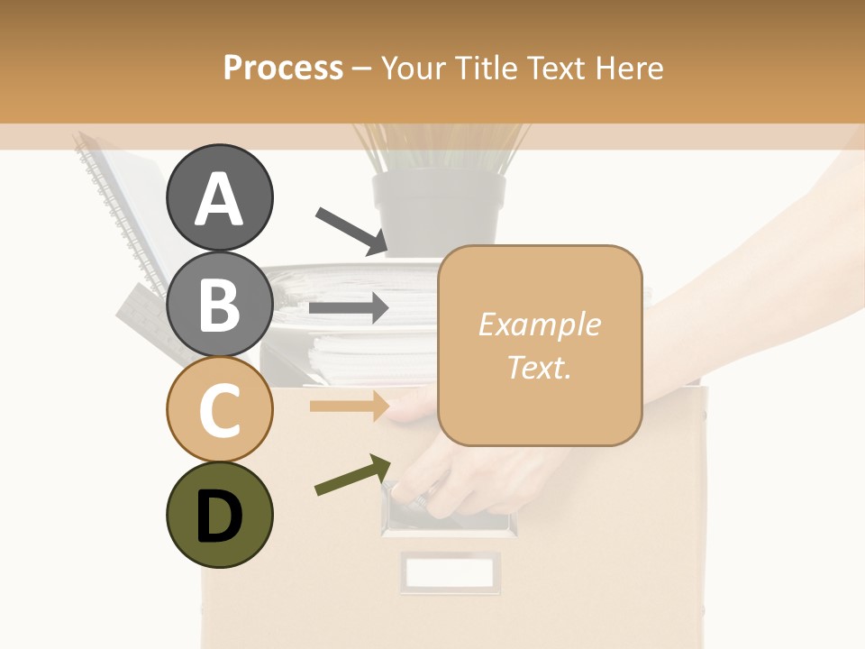 Business Hold Disappointed PowerPoint Template