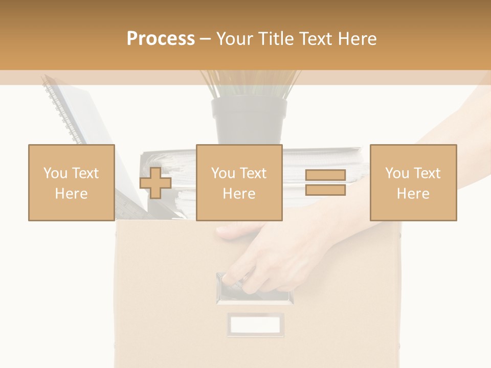 Business Hold Disappointed PowerPoint Template