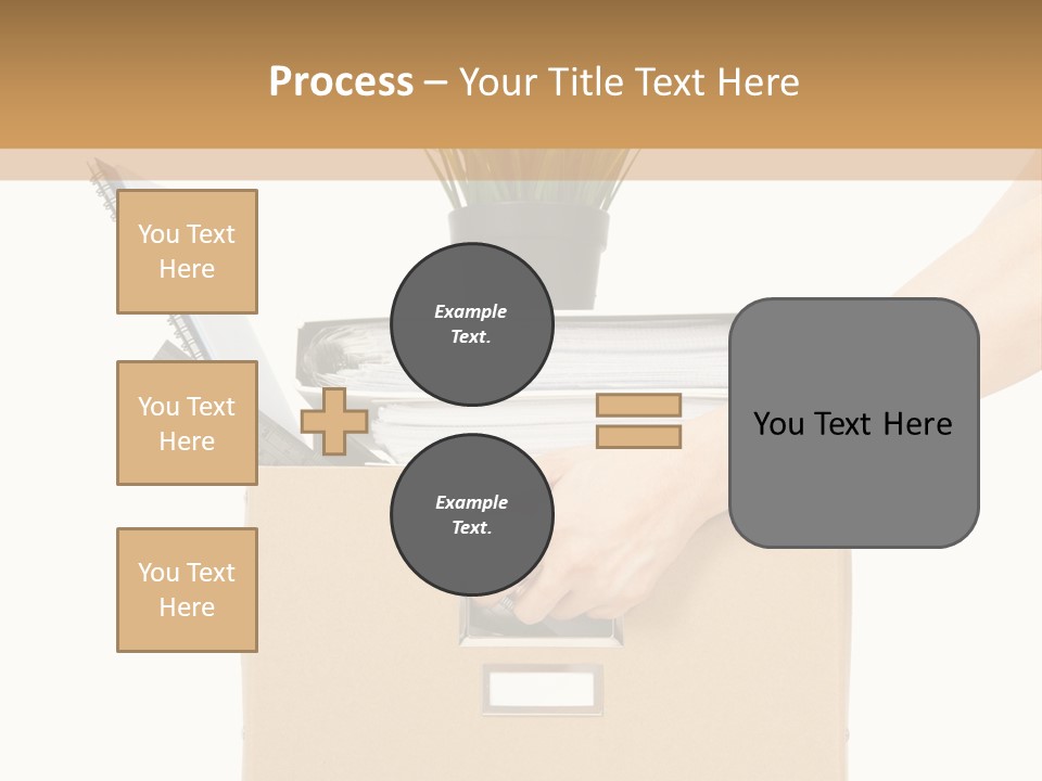 Business Hold Disappointed PowerPoint Template