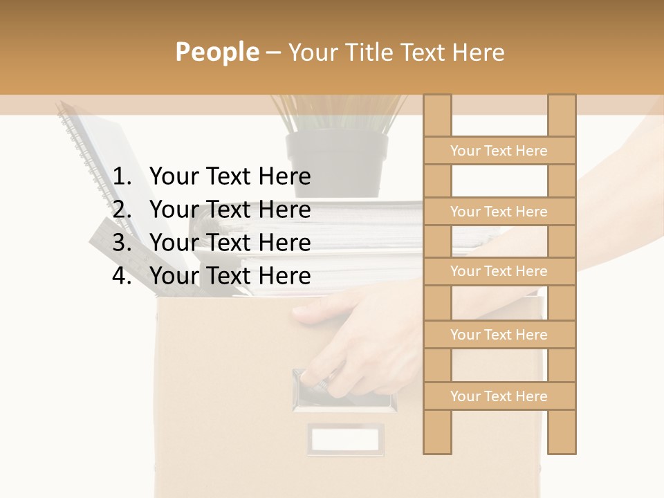 Business Hold Disappointed PowerPoint Template