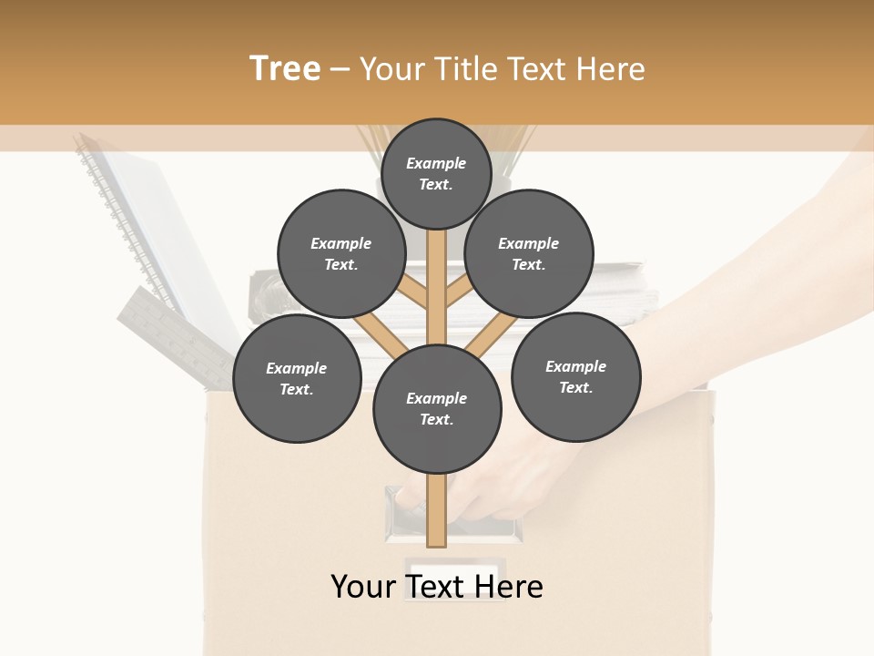 Business Hold Disappointed PowerPoint Template