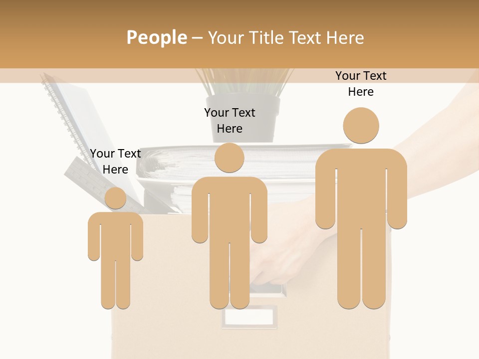 Business Hold Disappointed PowerPoint Template