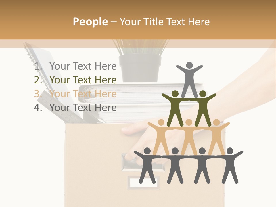 Business Hold Disappointed PowerPoint Template