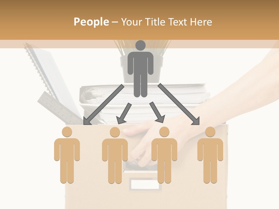 Business Hold Disappointed PowerPoint Template